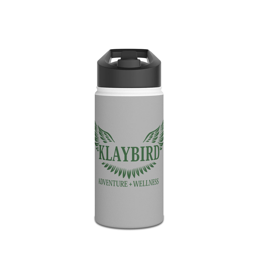 Klaybird Stainless Steel Water Bottle — Adventure + Wellness Travel Bottle