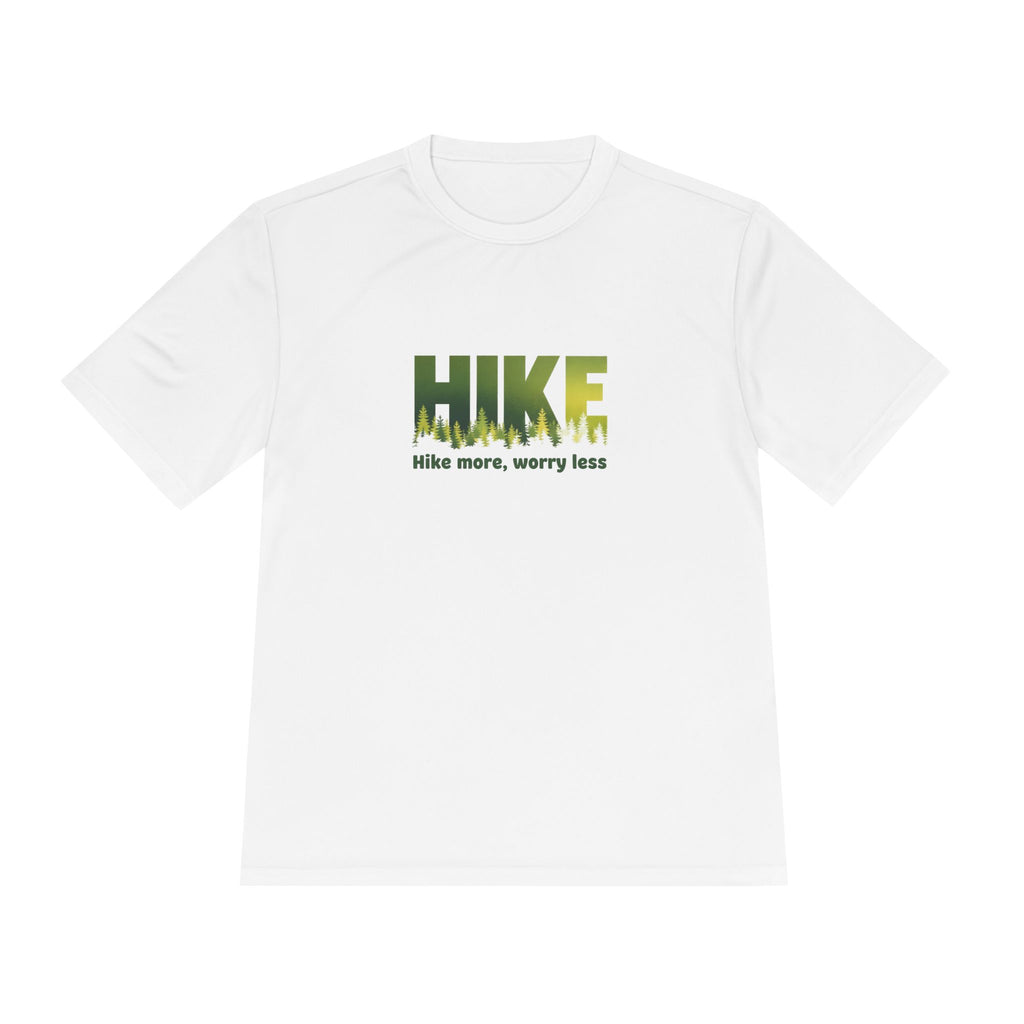 Hike More Worry Less Moisture-Wicking Tee