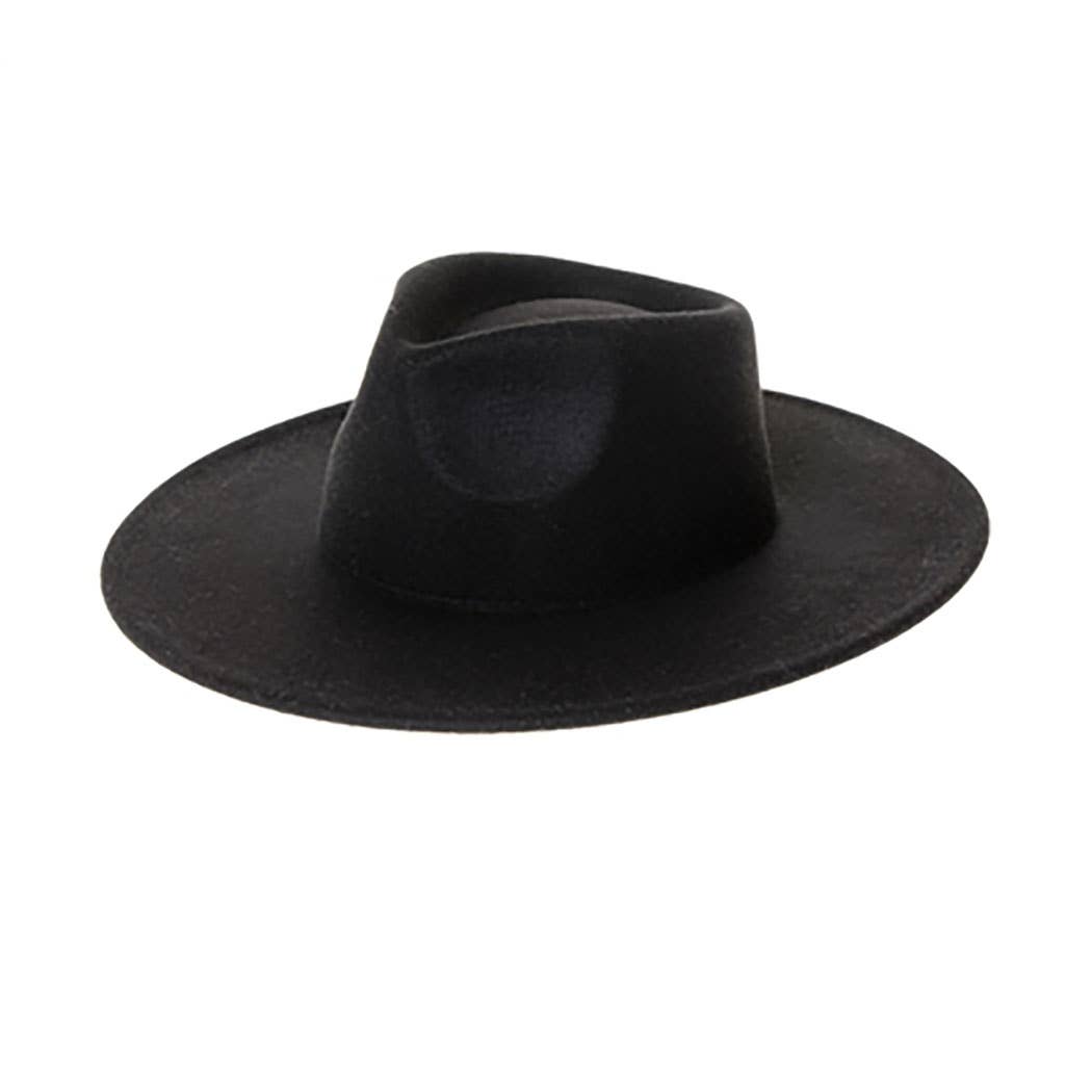 Children's Felt Rancher Hat with Adjustable Drawstring