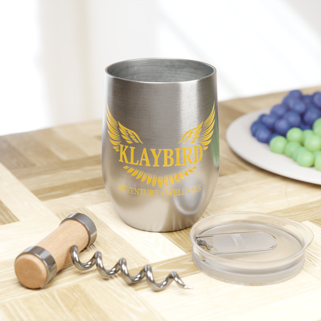 Chill Wine Tumbler - Fun for Parties, Outdoor Adventures, Gifts for Wine Lovers, Durable Drinkware, Perfect for Summer Celebrations