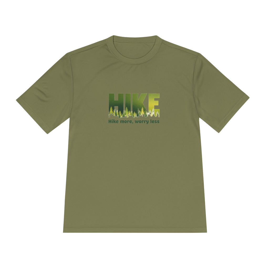 Hike More Worry Less Moisture-Wicking Tee