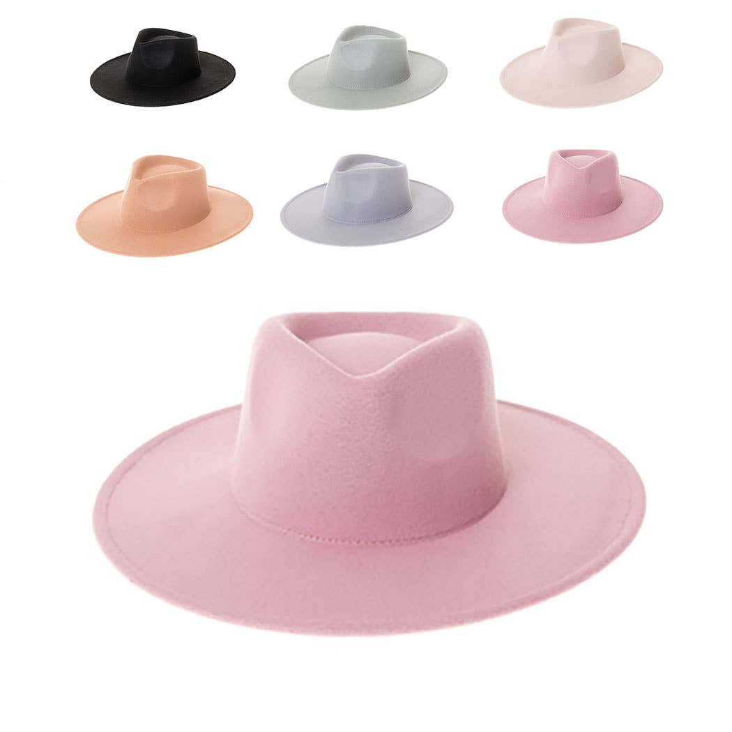 Children's Felt Rancher Hat with Adjustable Drawstring