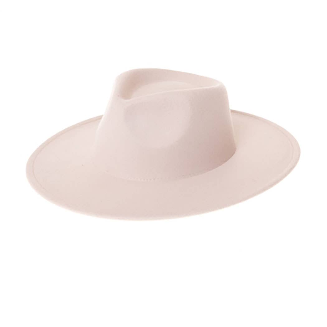 Children's Felt Rancher Hat with Adjustable Drawstring